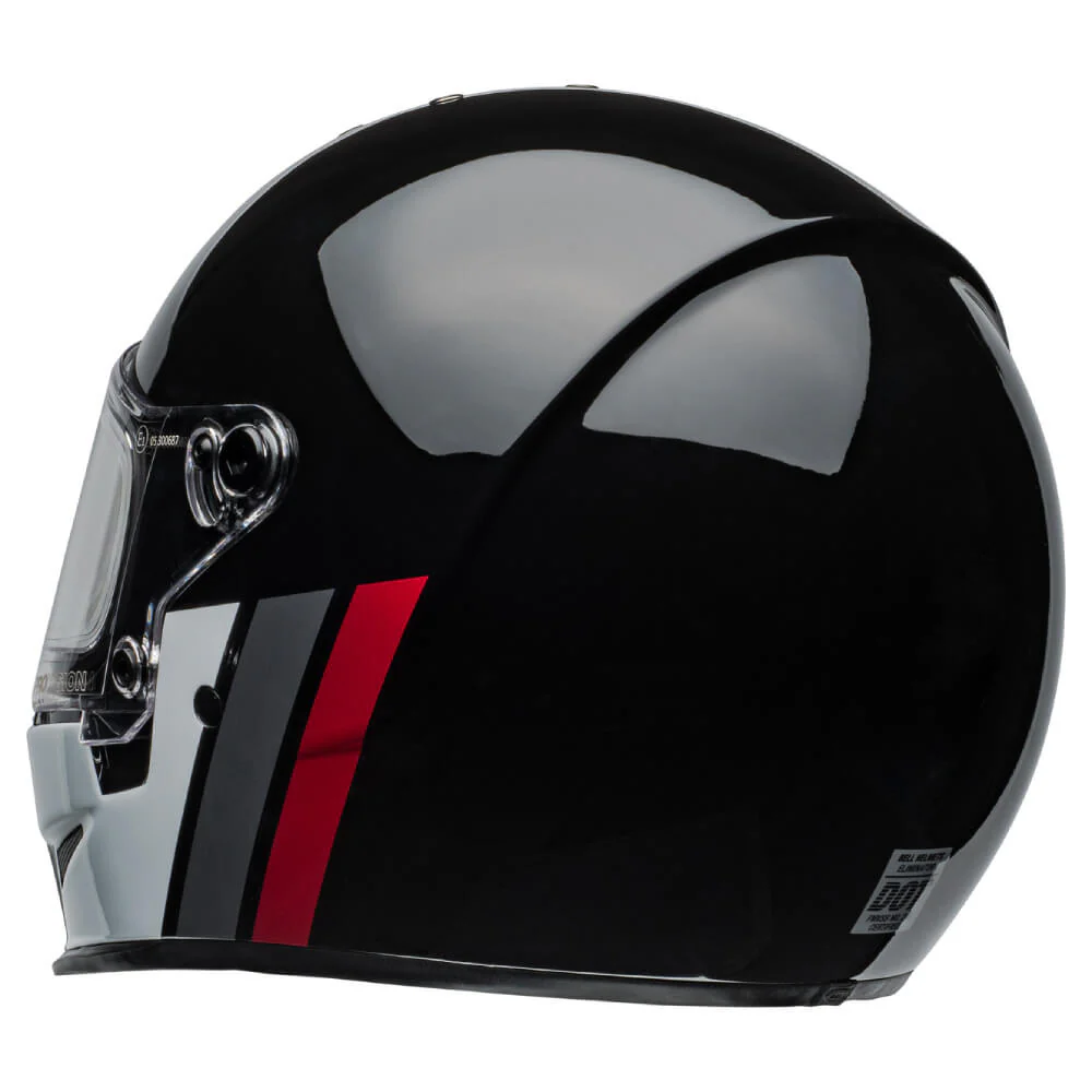 Bell Eliminator Helmet GT Gloss Black / White - Image 3