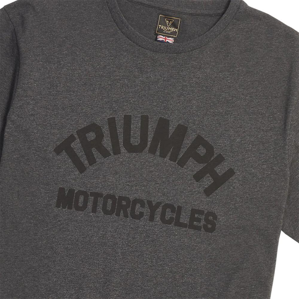 Burnham Tee Black Marl / Black - Image 2