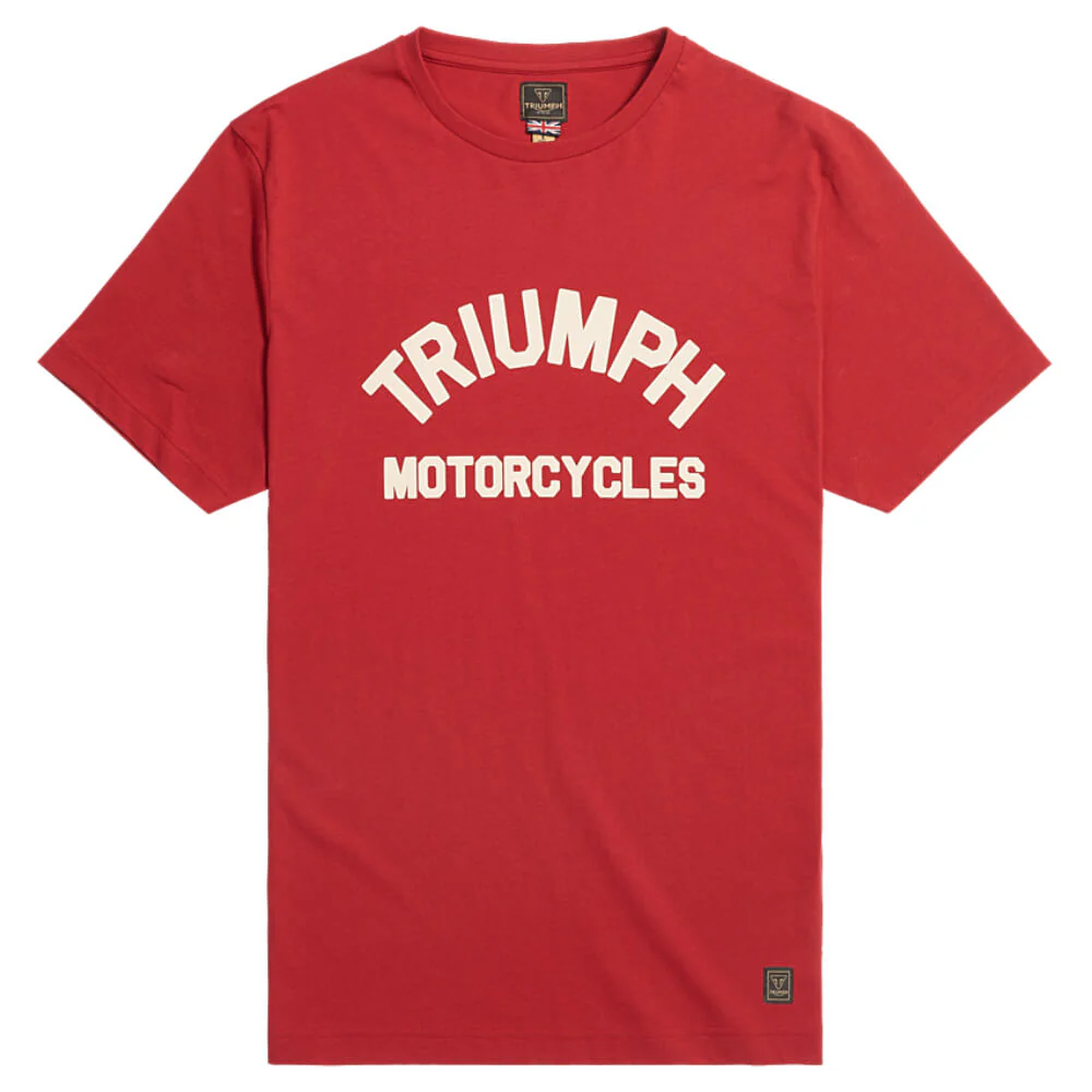 Burnham T-Shirt Red / Bone