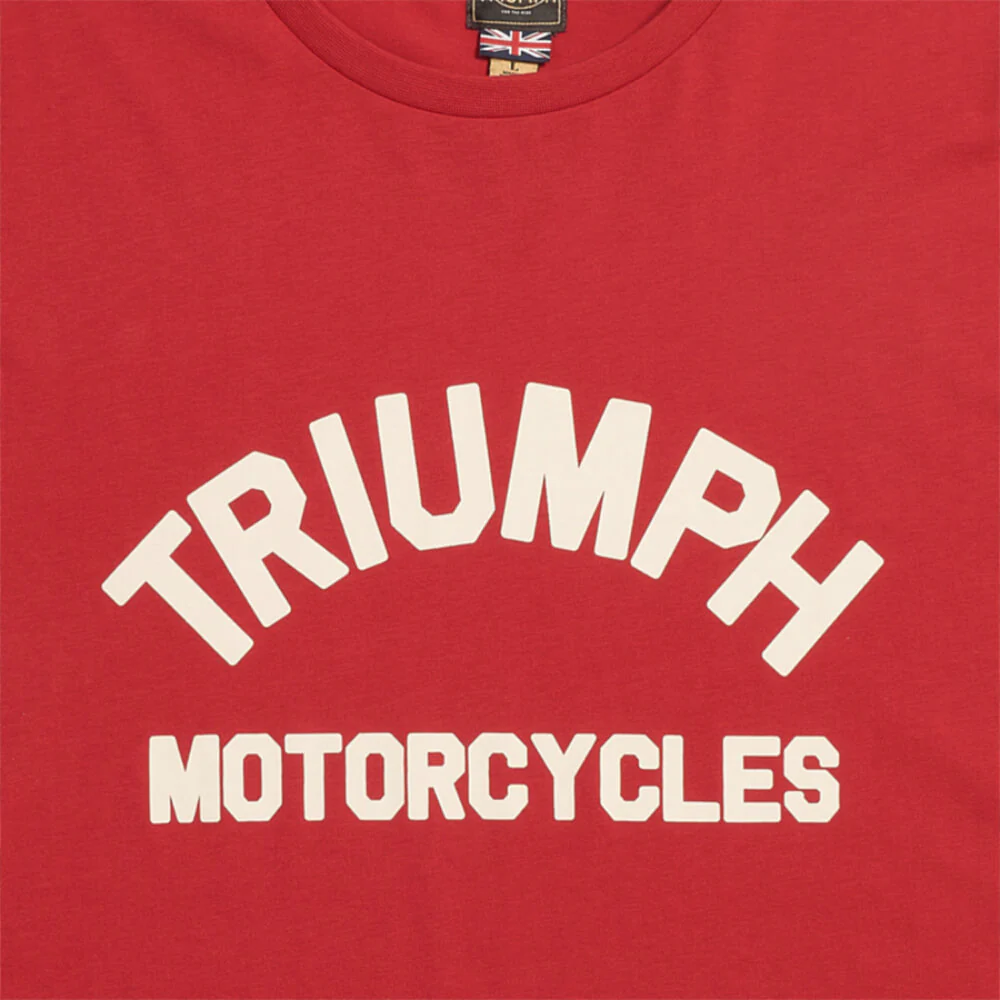 Burnham T-Shirt Red / Bone - Image 2