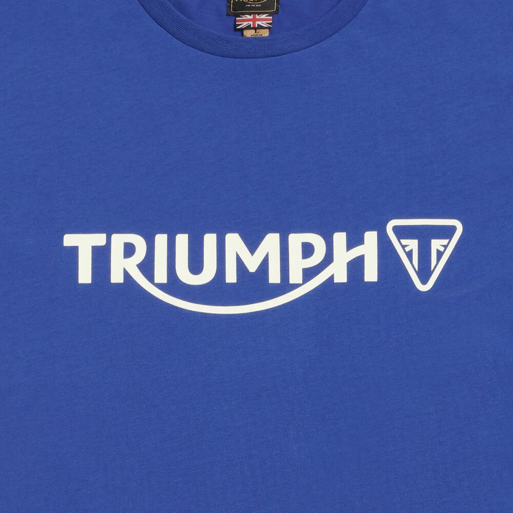 Cartmel T-Shirt Blue / White - Image 2