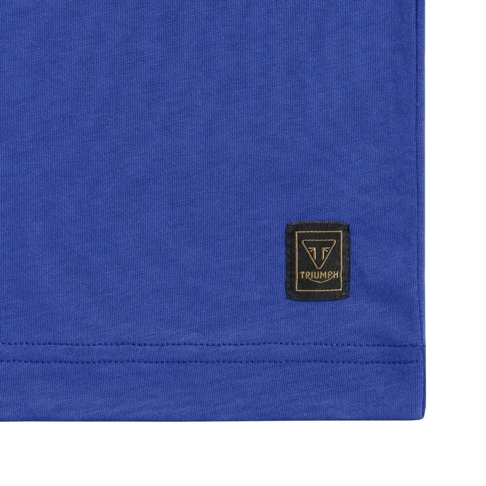Cartmel T-Shirt Blue / White - Image 3