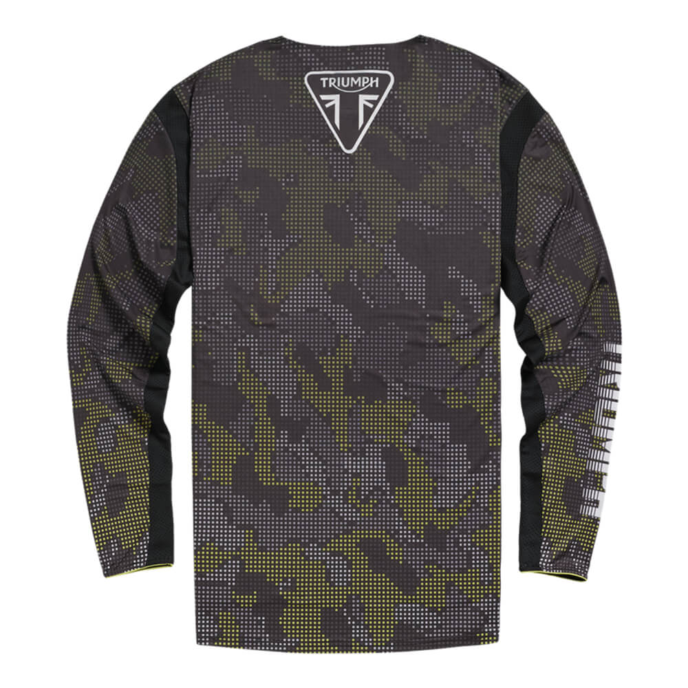 Dot Camo Jersey Black / White / Fluro - Image 5