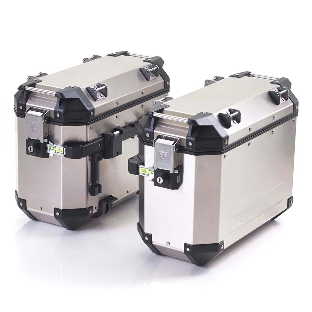 Expedition Aluminium Panniers (Silver) A9500850