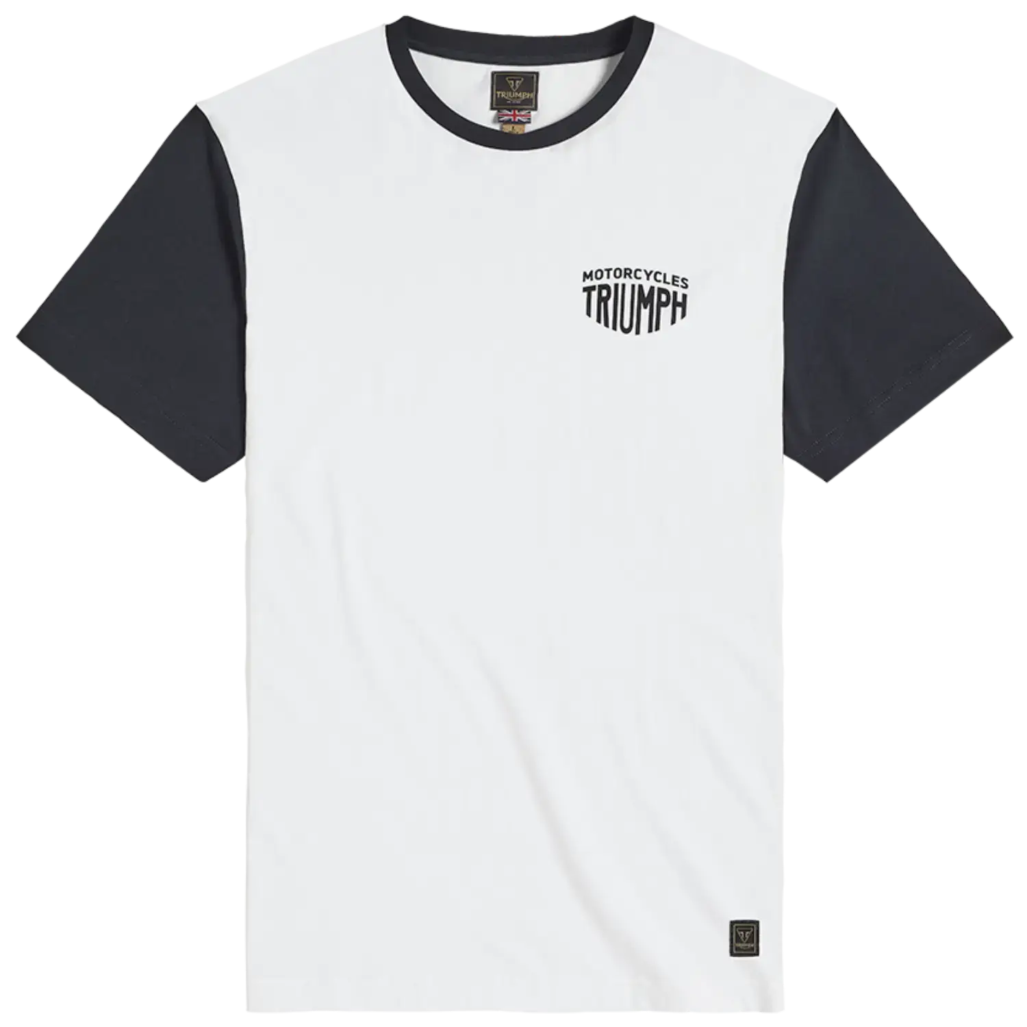 Fenland Tee White / Jet Black