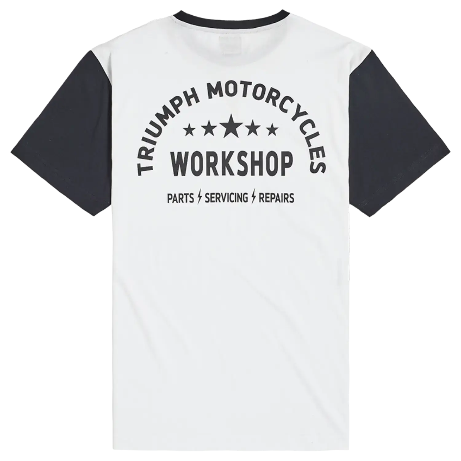 Fenland Tee White / Jet Black - Image 2