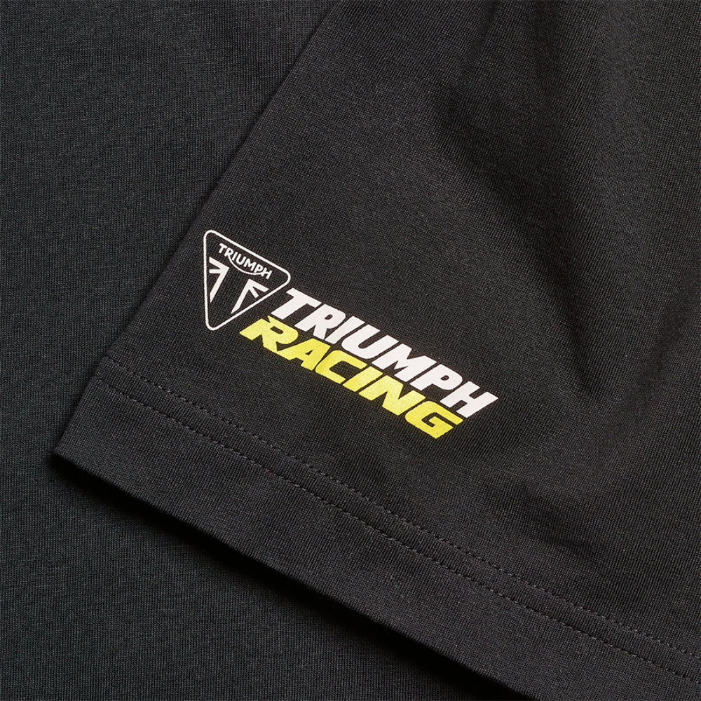 Moto 2 T-Shirt #1 Black - Image 4