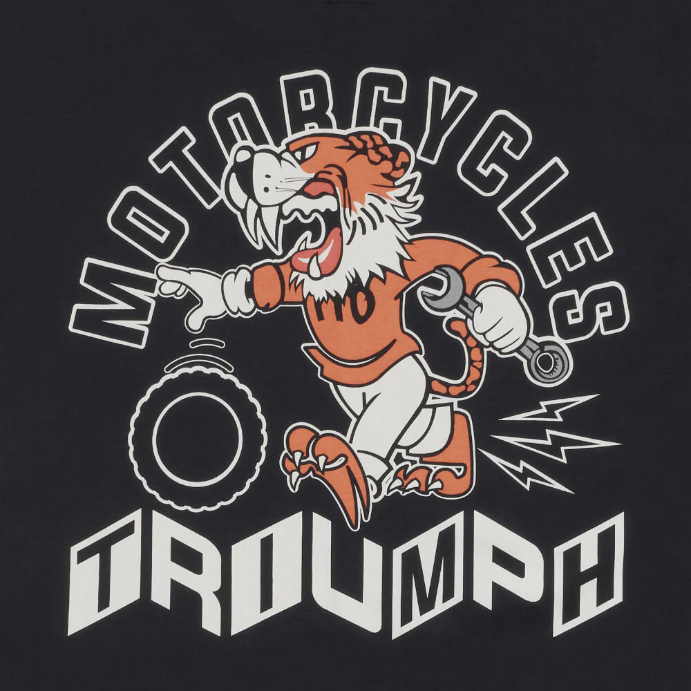 Pit Stop T-Shirt Black - Image 4