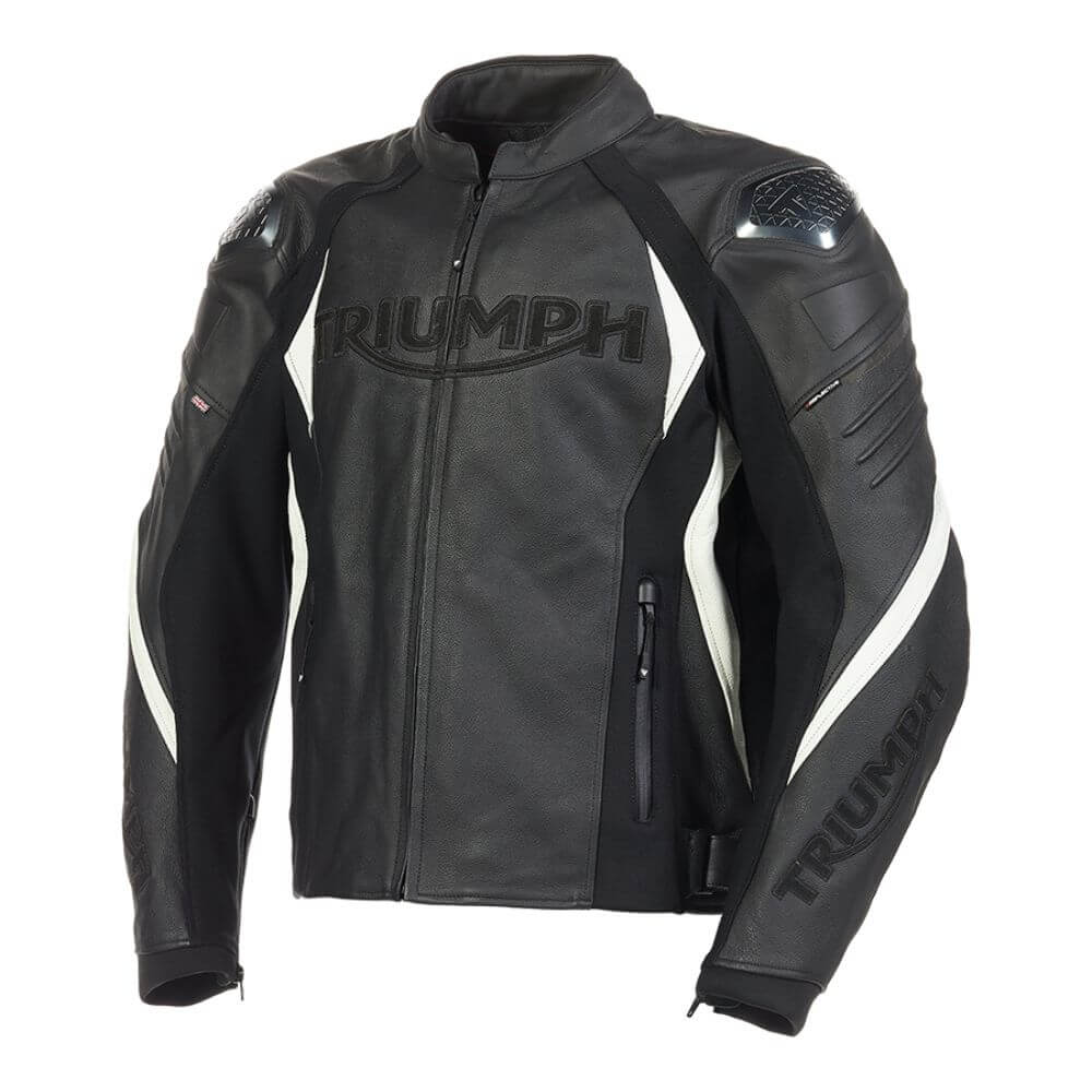 Triple Leather Jacket Black - Image 2