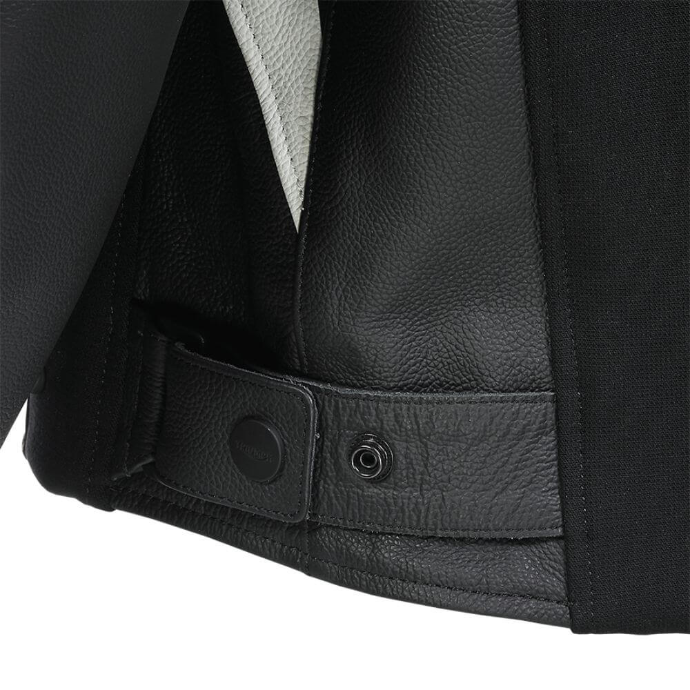 Triple Leather Jacket Black - Image 5