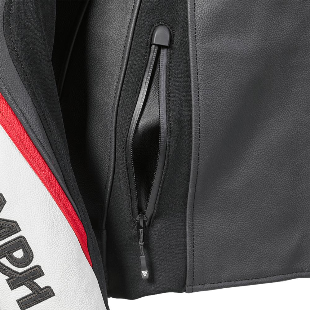 Triple Sport Jacket White / Black / Red - Image 4