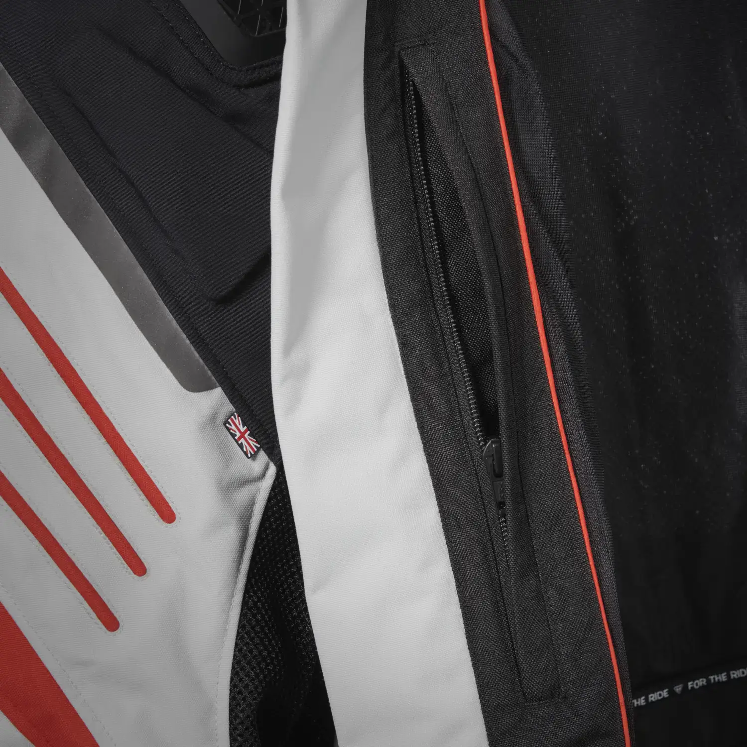 Triple Sports Mesh Jacket Black / Grey / Red - Image 5