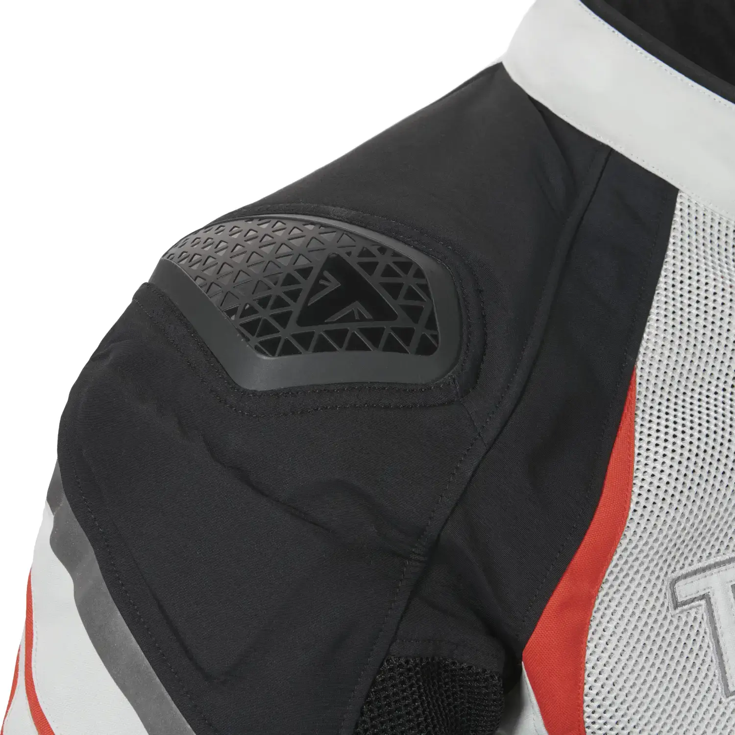 Triple Sports Mesh Jacket Black / Grey / Red - Image 7