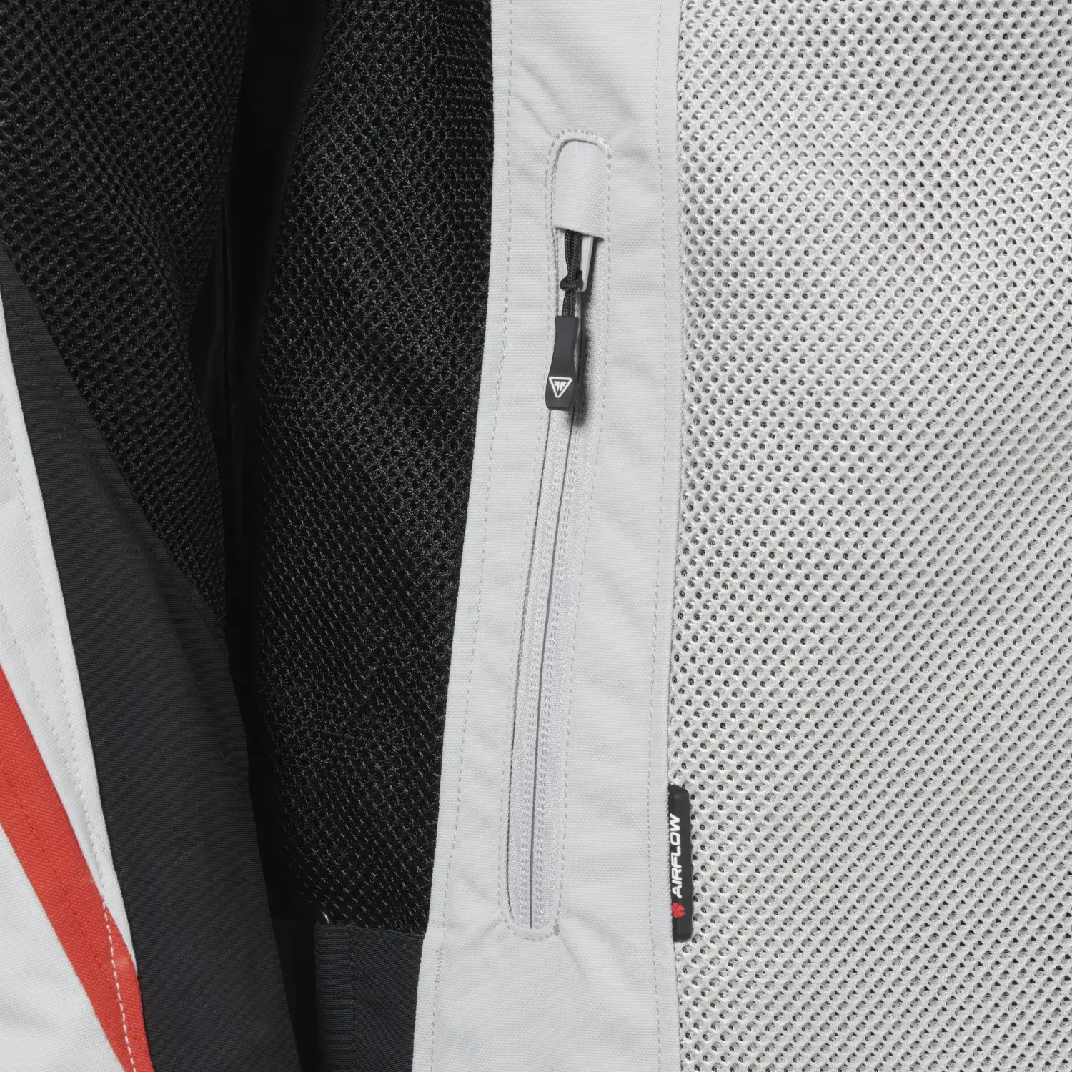 Triple Sports Mesh Jacket Black / Grey / Red - Image 9