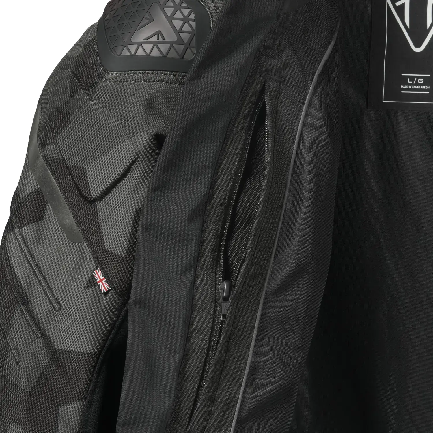 Triple Sports TriTech Jacket Black / Camo - Image 8