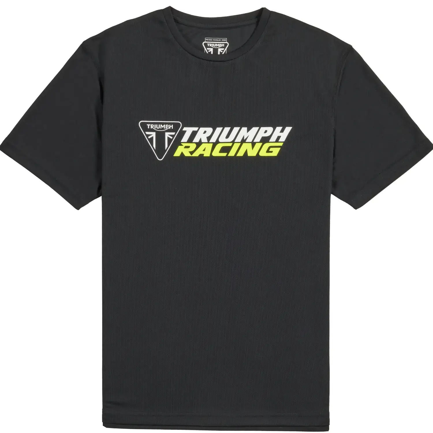 Triumph Racing Rapid Dry Racing Tee Black / Fluro