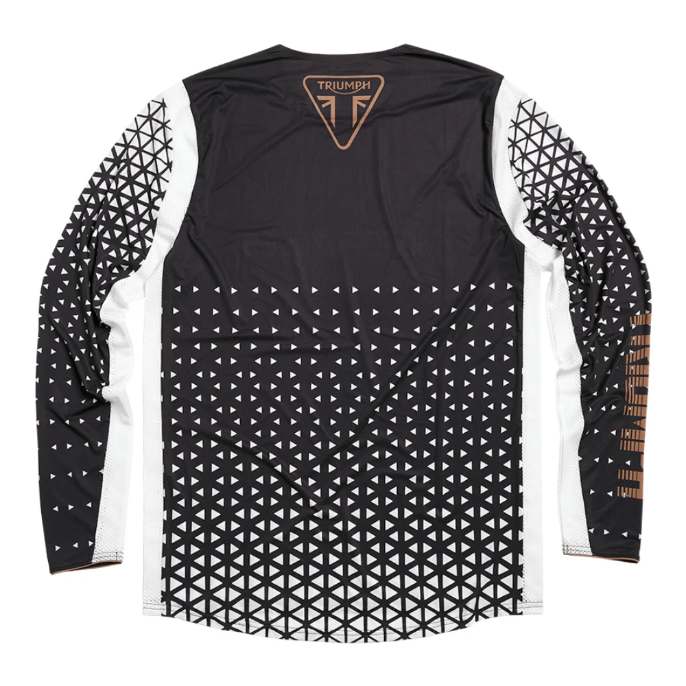 Retro Long-Sleeved Jersey Black - Image 2