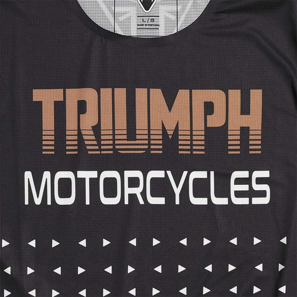 Retro Long-Sleeved Jersey Black - Image 3