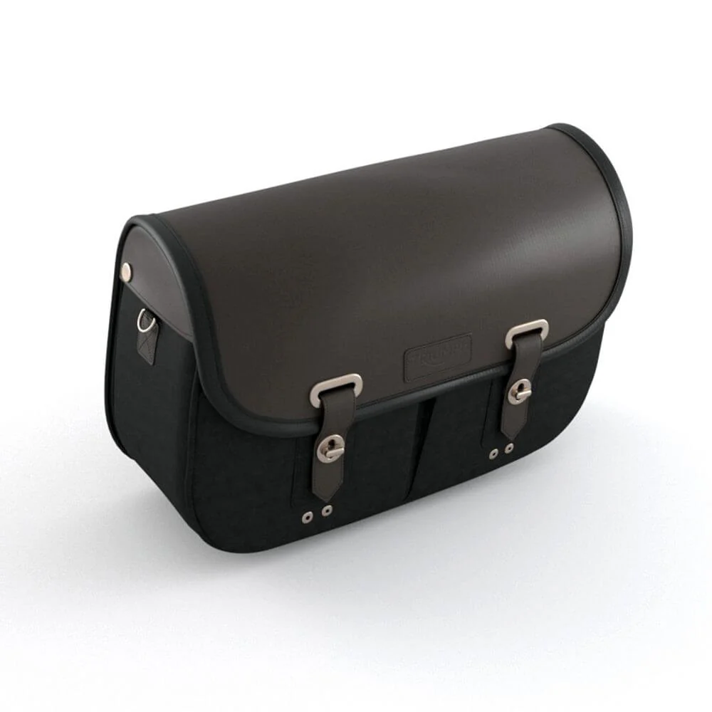 Waxed Cotton Pannier RHS Black A9518290