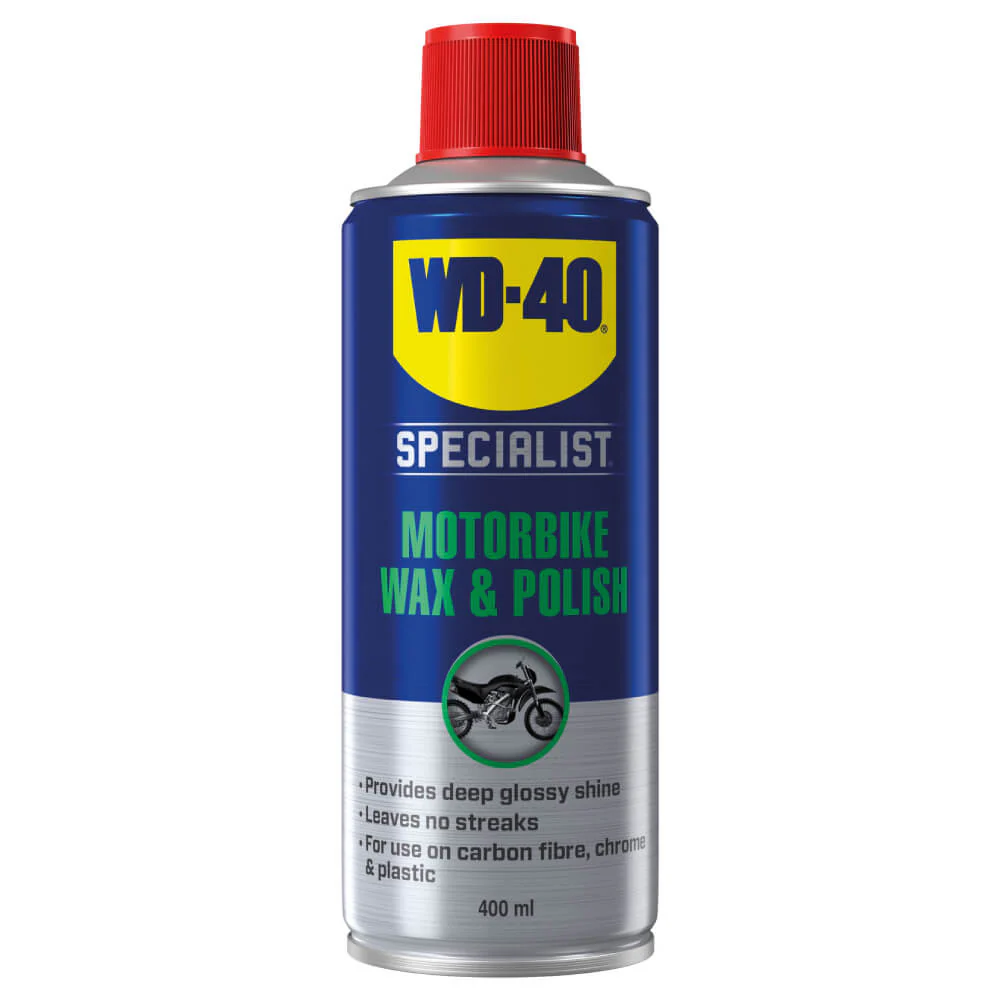WD-40 Specialist Motorbike Wax & Polish (400ml)